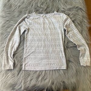 32 Degrees Light Gray Winter Patterned Pj Set
